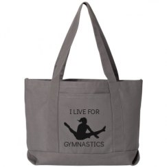 Seaside Cotton Canvas Pigment-Dyed Boat Tote Bag