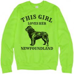 Unisex Neon Crewneck Sweatshirt