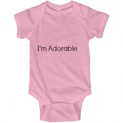 Infant Fine Jersey Bodysuit