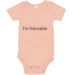 Infant Triblend Super Soft Bodysuit