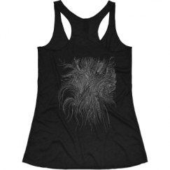 Ladies Slim Fit Super Soft Racerback Triblend Tank