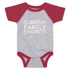 Infant Vintage Raglan Bodysuit