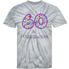 Unisex Tie-Dye Cyclone Pinwheel Tee