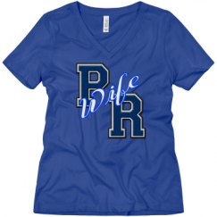 Ladies Relaxed Fit V-Neck Tee