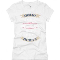 Ladies Slim Fit Basic Promo Jersey Tee