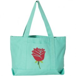 Seaside Cotton Canvas Pigment-Dyed Boat Tote Bag