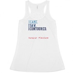 Ladies Flowy Racerback Tank