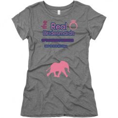 Ladies Slim Fit Super Soft Triblend Tee