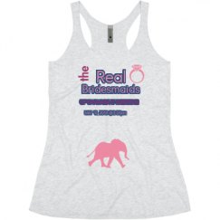 Ladies Slim Fit Super Soft Racerback Triblend Tank