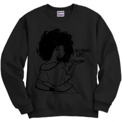 Unisex Film and Foil Crewneck Sweatshirt