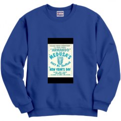 Unisex Film and Foil Crewneck Sweatshirt