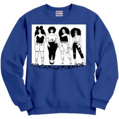 Unisex Film and Foil Crewneck Sweatshirt