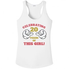 Ladies Athletic Performance Racerback Tank