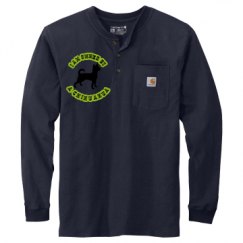 Unisex Carhartt Long Sleeve Henley Tee 