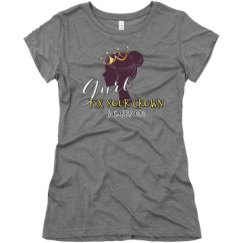 Ladies Slim Fit Super Soft Triblend Tee