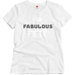 Ladies Semi-Fitted Relaxed Fit Basic Promo Tee