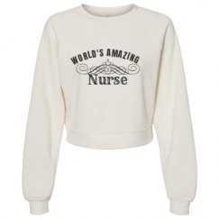 Women's Raglan Pullover Fleece