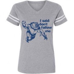 Ladies Relaxed Fit Vintage Sports Tee