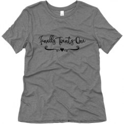 Ladies Relaxed Fit Super Soft Triblend Tee