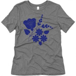 Ladies Relaxed Fit Super Soft Triblend Tee