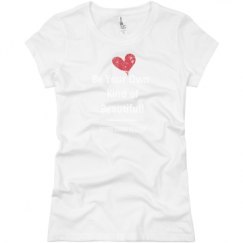 Ladies Slim Fit Basic Promo Jersey Tee