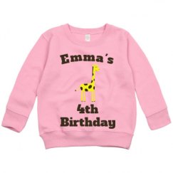 Toddler Crewneck Basic Promo Sweatshirt