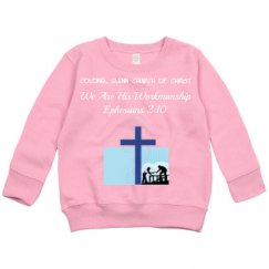 Toddler Crewneck Basic Promo Sweatshirt