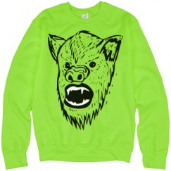 Unisex Neon Crewneck Sweatshirt