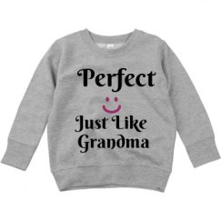 Toddler Crewneck Basic Promo Sweatshirt