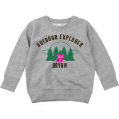 Toddler Crewneck Basic Promo Sweatshirt