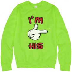 Unisex Neon Crewneck Sweatshirt