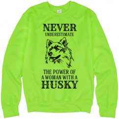 Unisex Neon Crewneck Sweatshirt