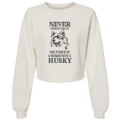 Women's Raglan Pullover Fleece