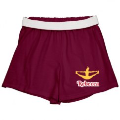 Slim Fit Cheer Shorts