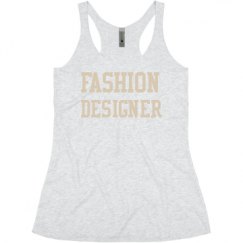 Ladies Slim Fit Super Soft Racerback Triblend Tank