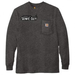 Unisex Carhartt Pocket Long Sleeve Tee