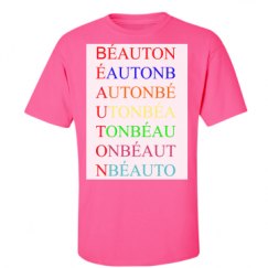 Unisex Ultra Cotton Safety Neon Crewneck Tee