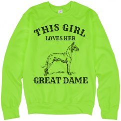 Unisex Neon Crewneck Sweatshirt