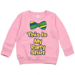 Toddler Crewneck Basic Promo Sweatshirt