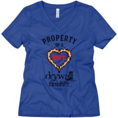 Ladies Relaxed Fit V-Neck Tee