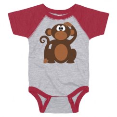 Infant Vintage Raglan Bodysuit