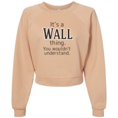 Women's Raglan Pullover Fleece