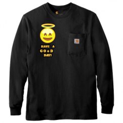 Unisex Carhartt Pocket Long Sleeve Tee