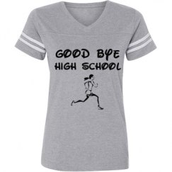 Ladies Relaxed Fit Vintage Sports Tee