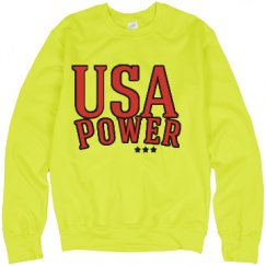 Unisex Neon Crewneck Sweatshirt