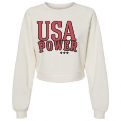 Women's Raglan Pullover Fleece