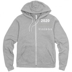 Unisex Fleece Full Zip Midweight Hoodie