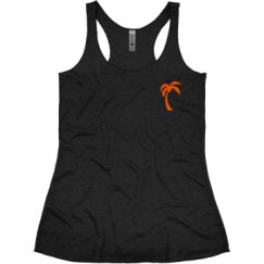 Ladies Slim Fit Super Soft Racerback Triblend Tank