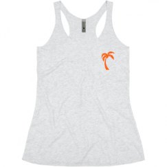 Ladies Slim Fit Super Soft Racerback Triblend Tank