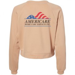 Women's Raglan Pullover Fleece